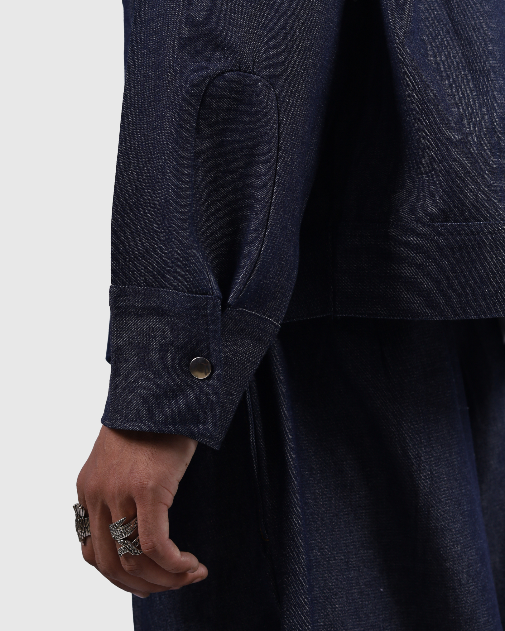 Light Denim Overshirt-9