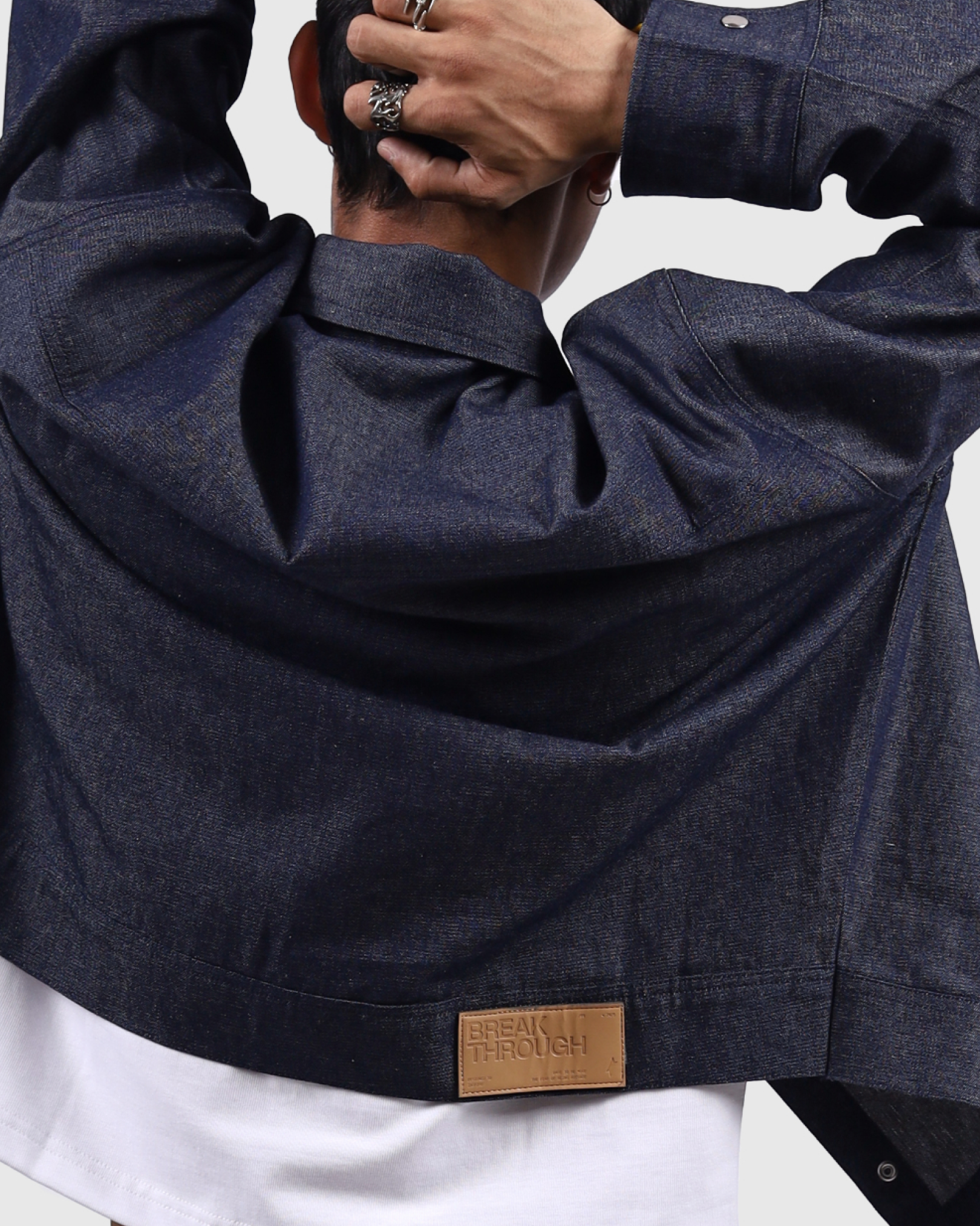 Light Denim Overshirt-2